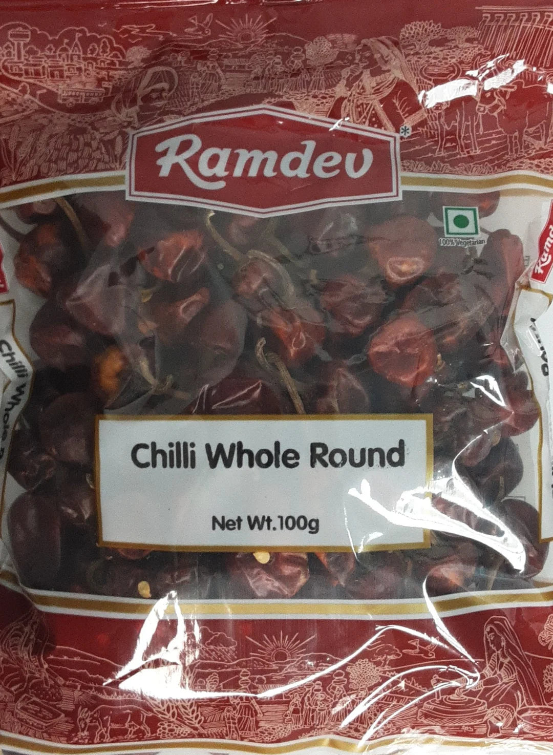 RD CHILLI WHOLE 100G