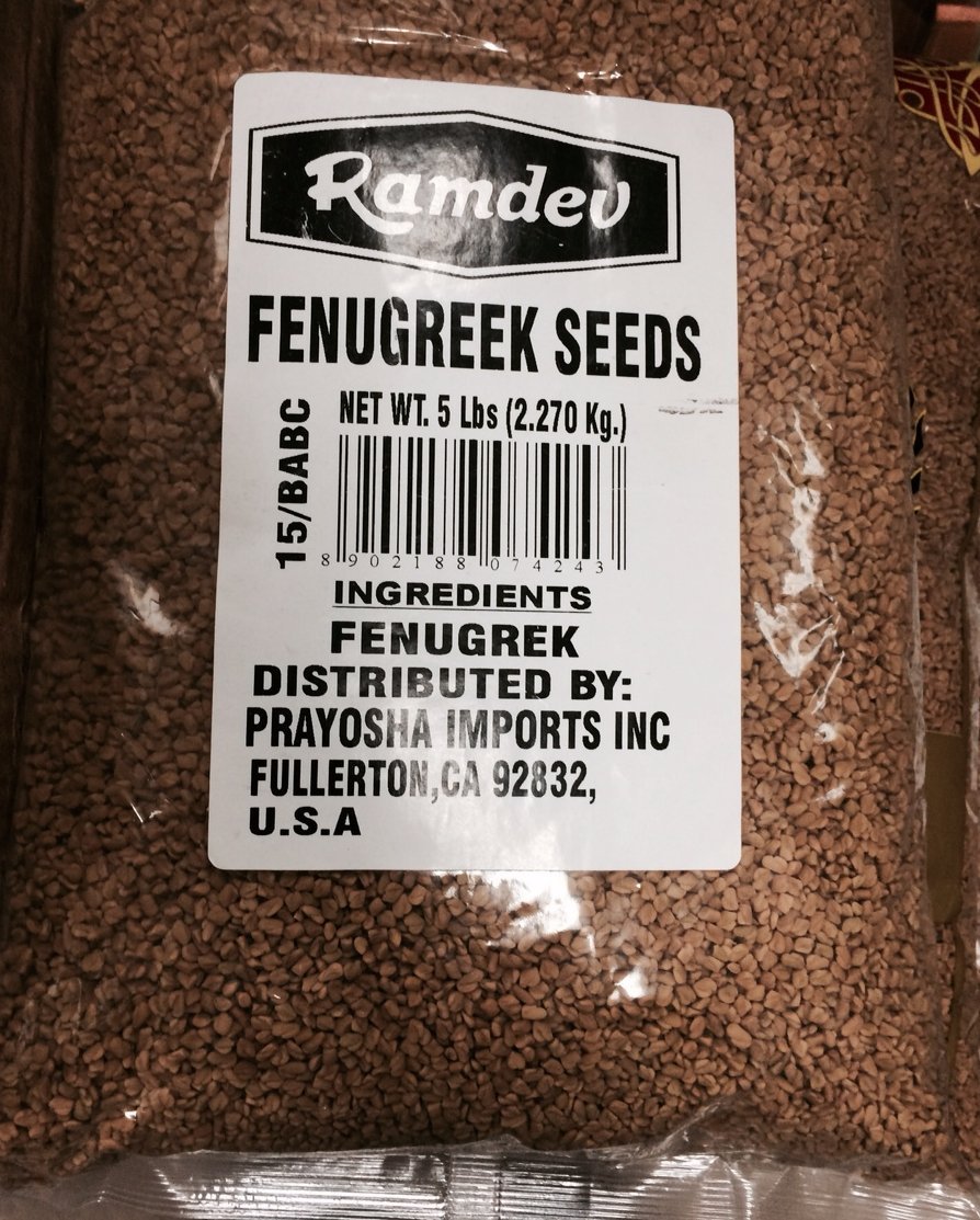 RD FENUGREEK SEEDS 800G