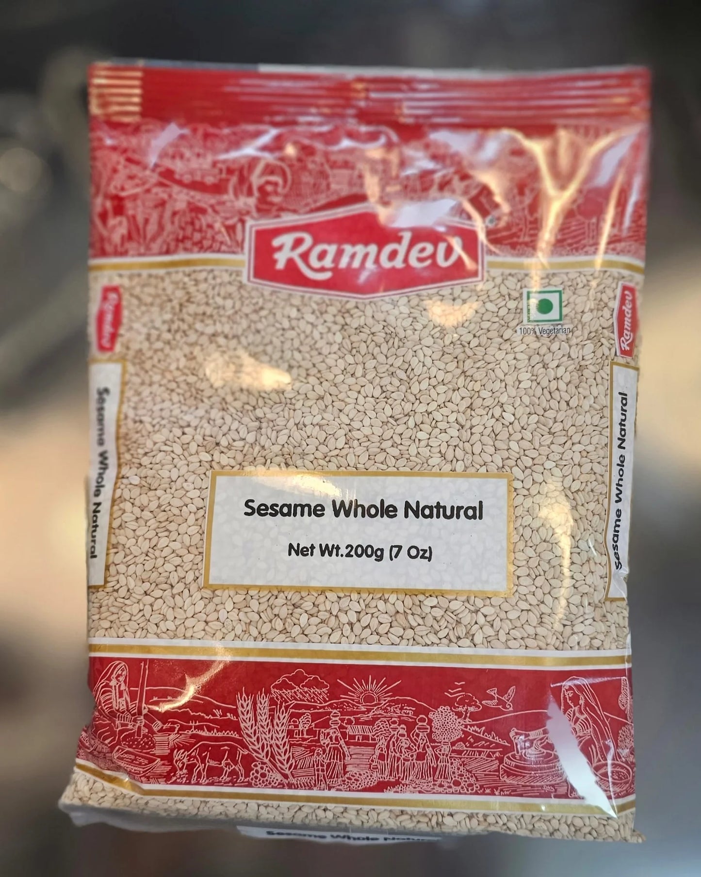 RD SESAME SEEDS BROWN 7OZ