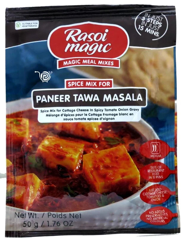Buy Rasoi Magic Paneer Butter Masala 50g Online | South Asian Central