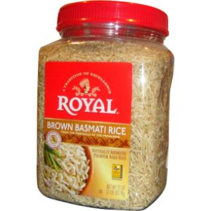 ROYAL BASMATI BROWN RICE JAR