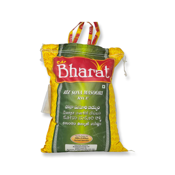 SAIBHARAT SONA MASOORI 20LB