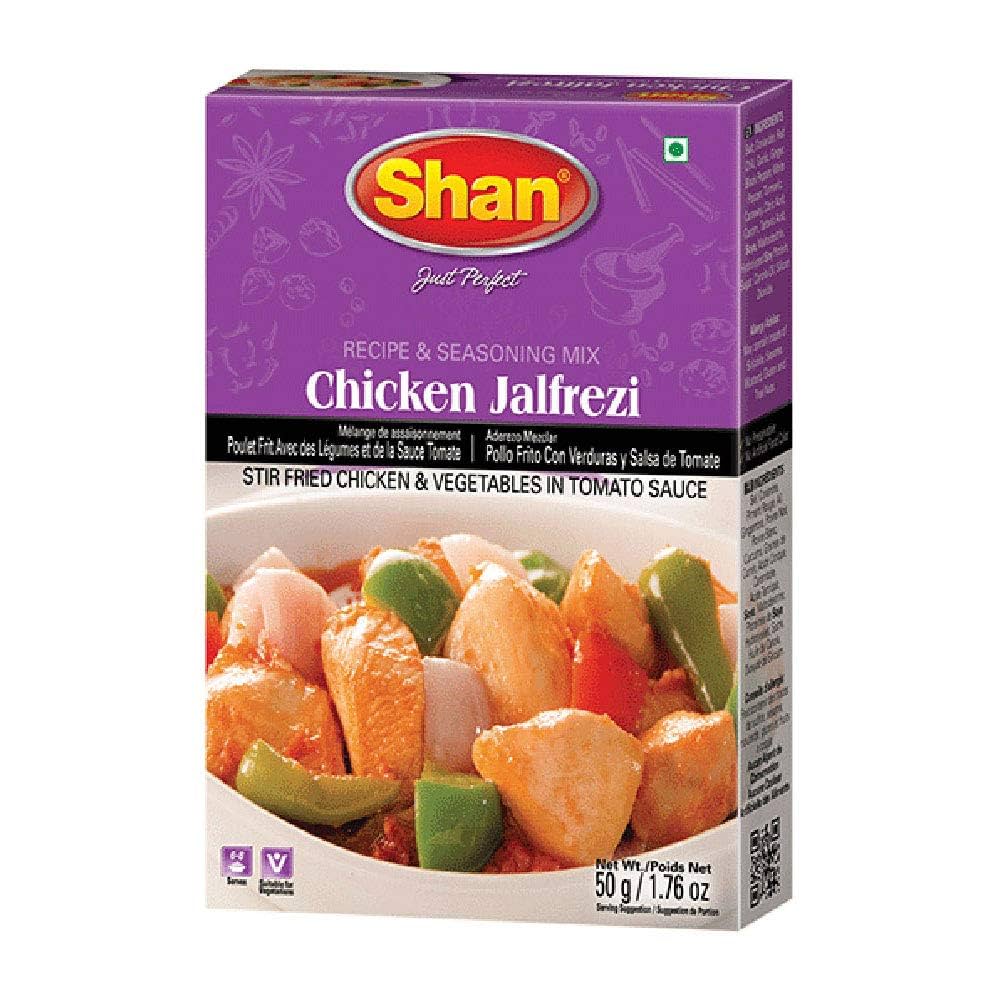 SHAN CHICKEN JALFREZI MIX 50G
