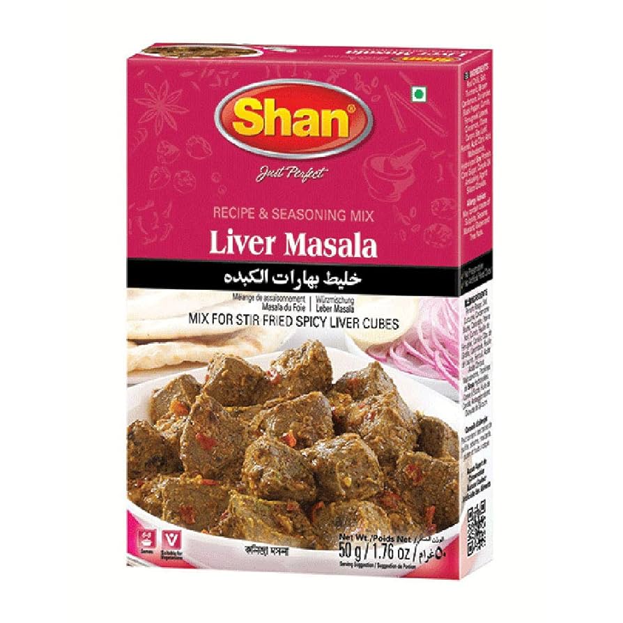 SHAN LIVER CURRY MASALA 50G