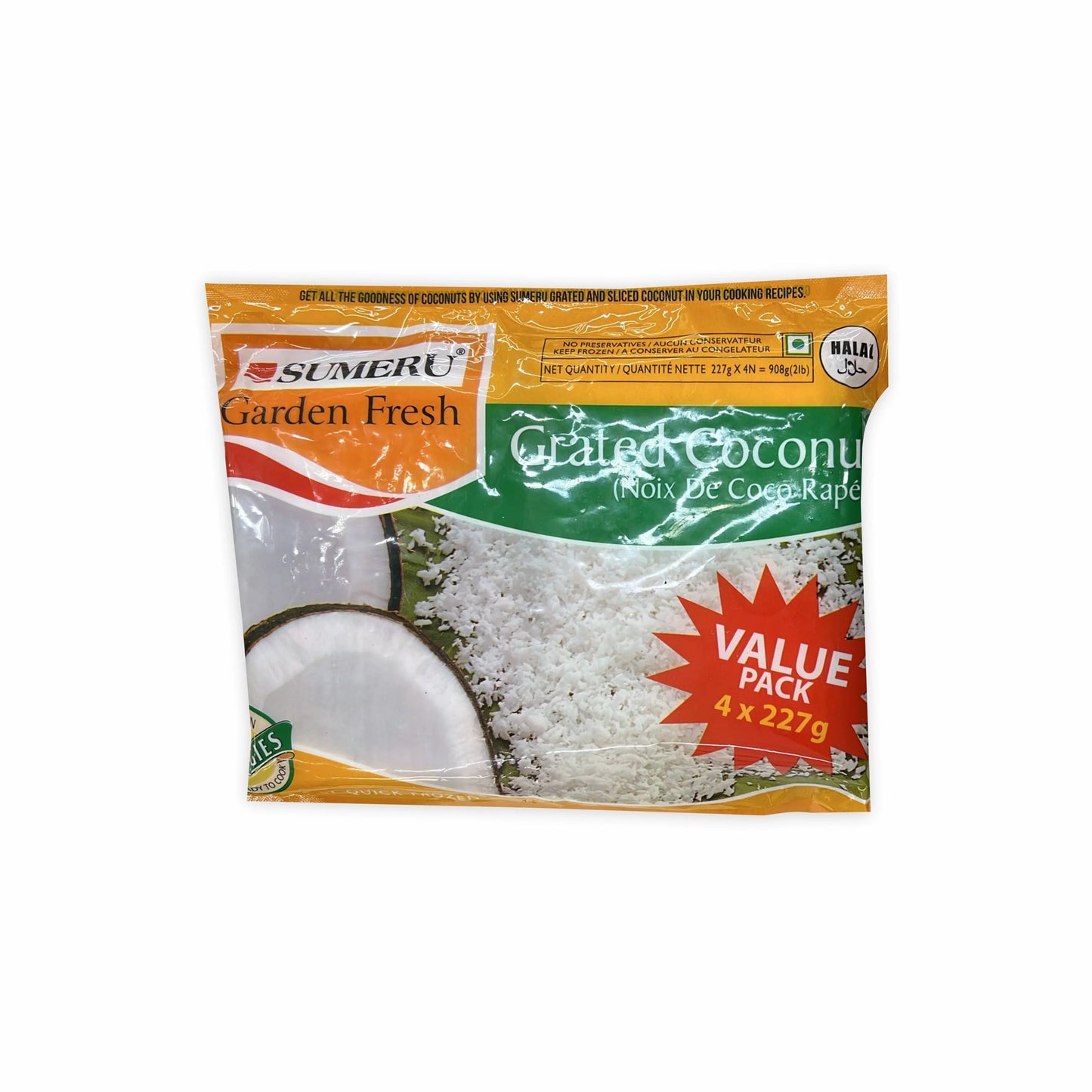 SUMERU GRATED COCONUT 227G