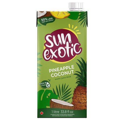 SUNEXOTIC PINEAPPLE & COCO 1LT