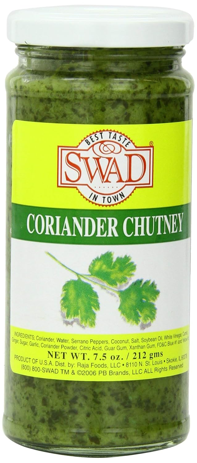 SWAD CORIANDER CHUTNEY 7.5OZ