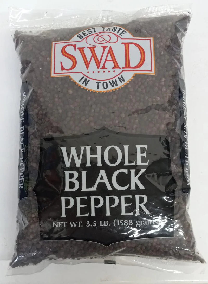 SWAD WHOLE BLACK PEPPER 3.5OZ