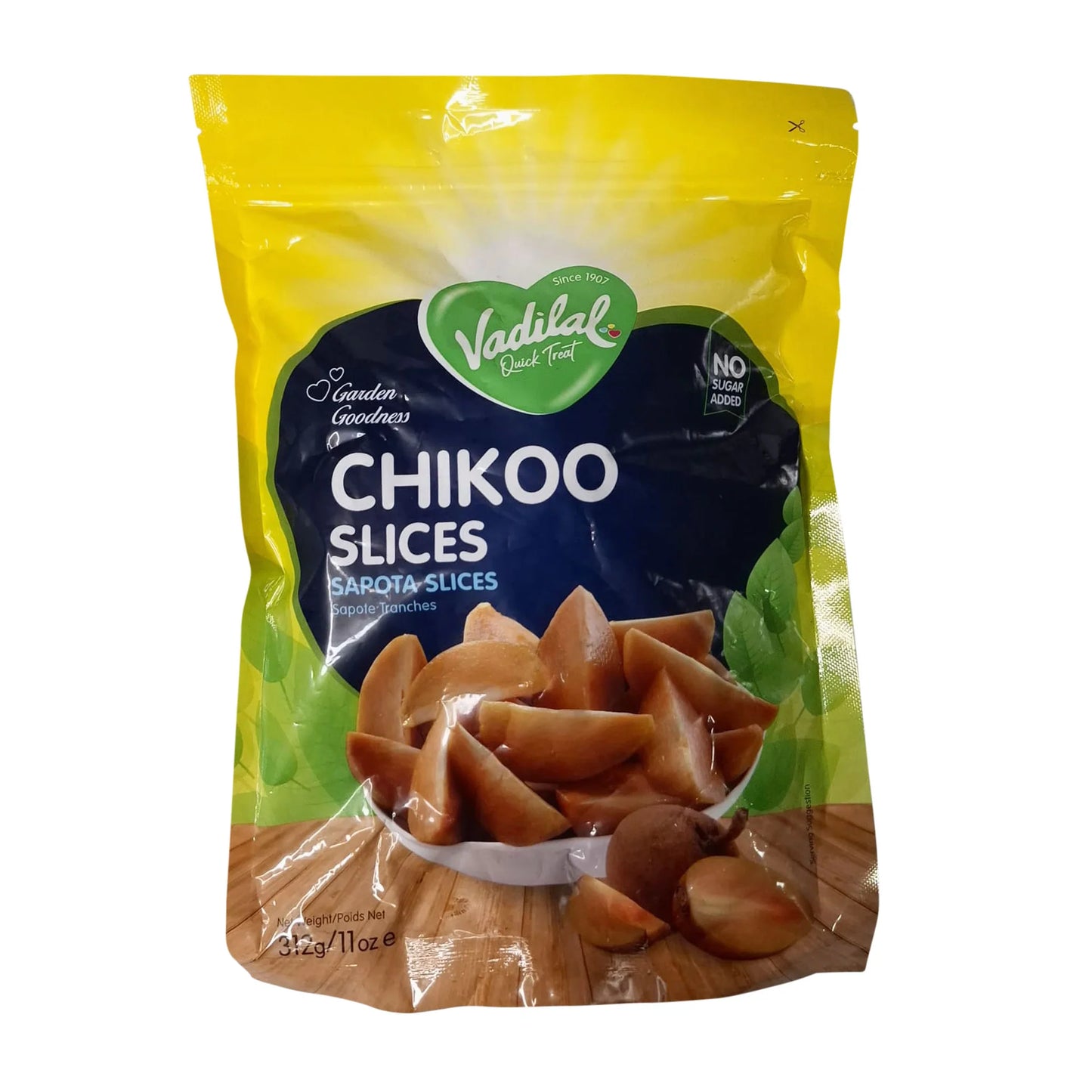 VAD CHIKOO SLICES 312G