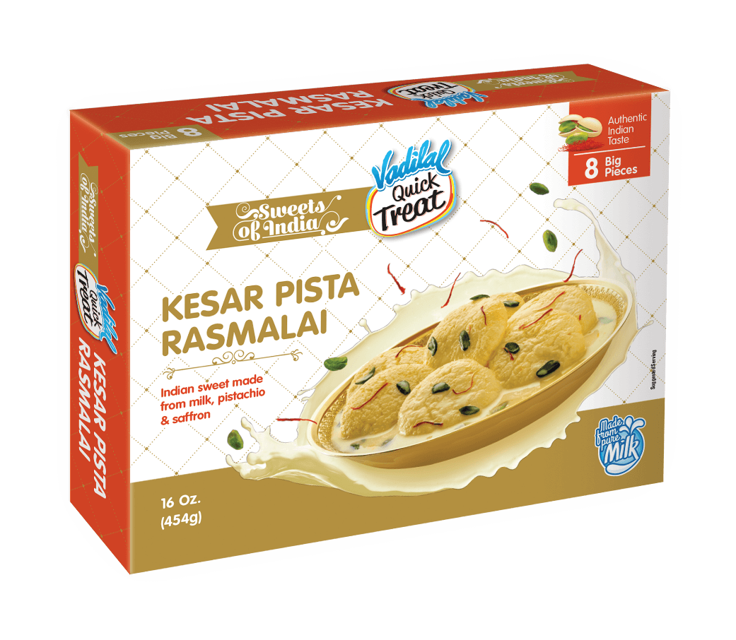 VAD KESAR PISTA RASMALAI 32OZ