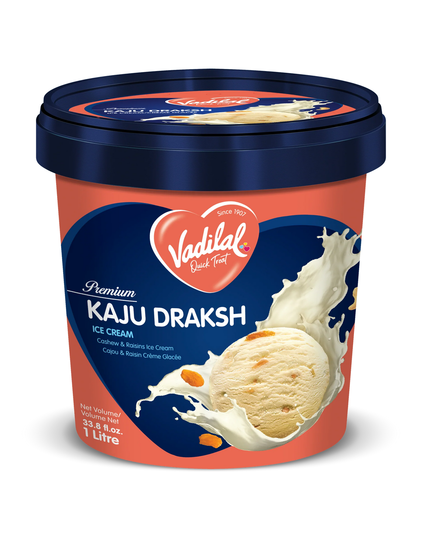 VAD KAJU DRAKSH ICE CREAM 1LT