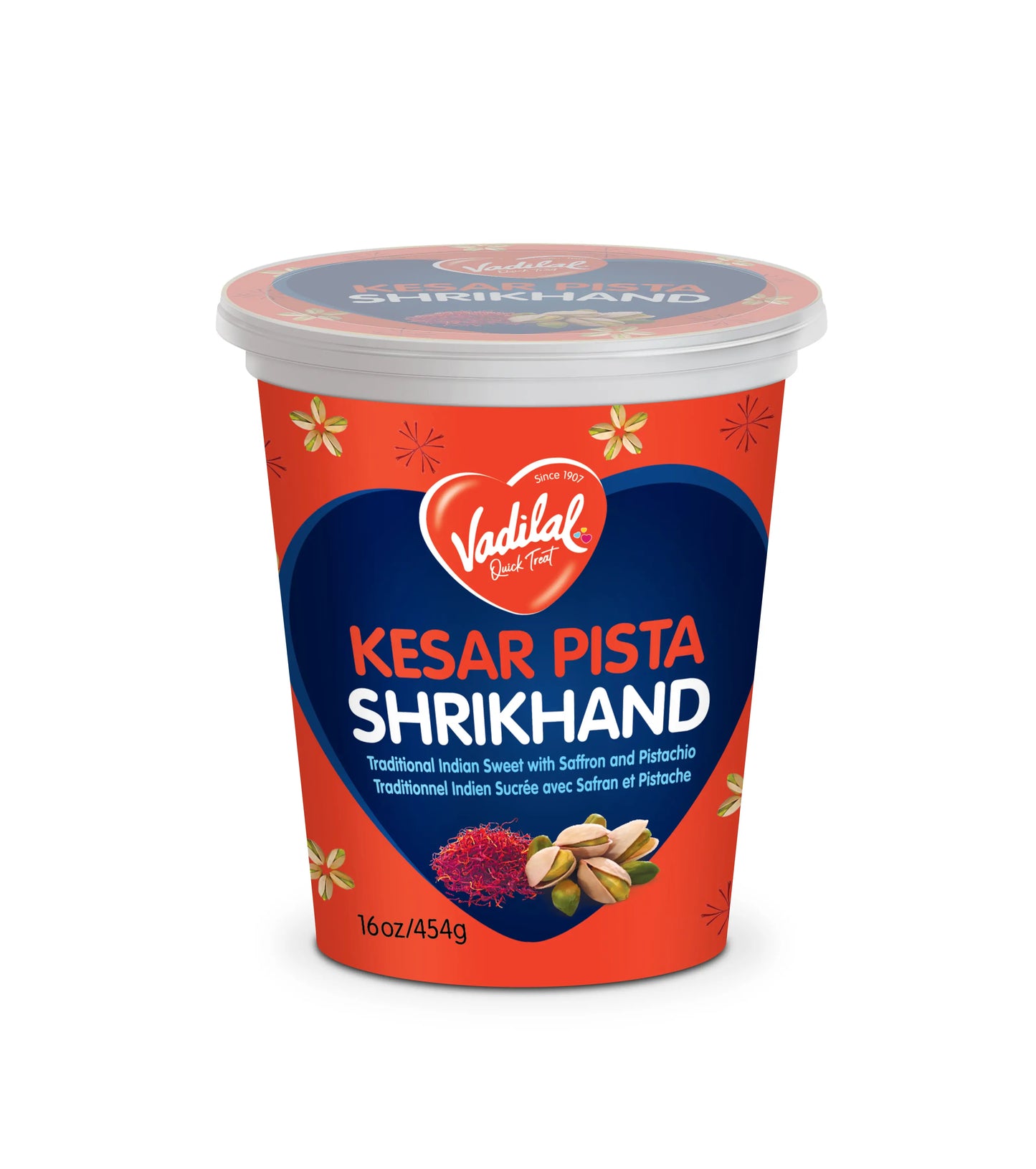VAD KESAR PISTA SHRIKHAND 454G