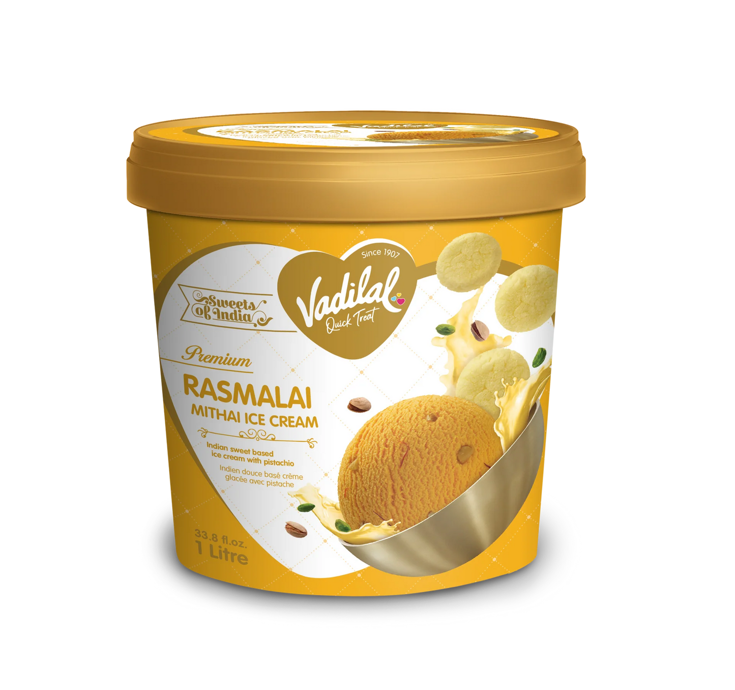 VAD RASMALAI ICE CREAM 1LT