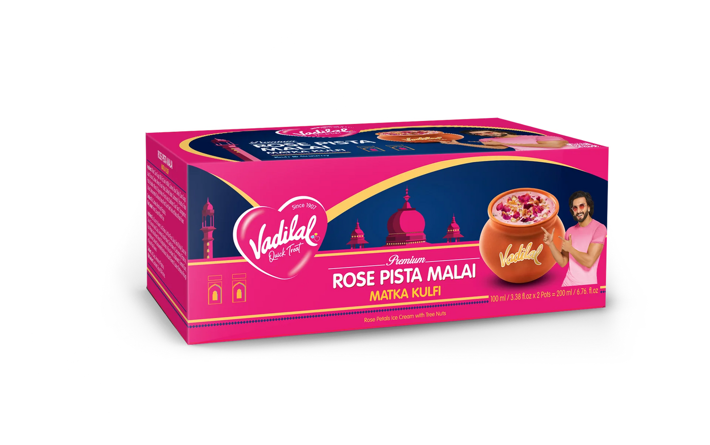 VAD ROSE PISTA MALAI 200ML