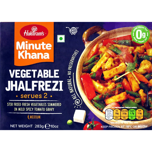 HAL VEG JHALFREZI 283G