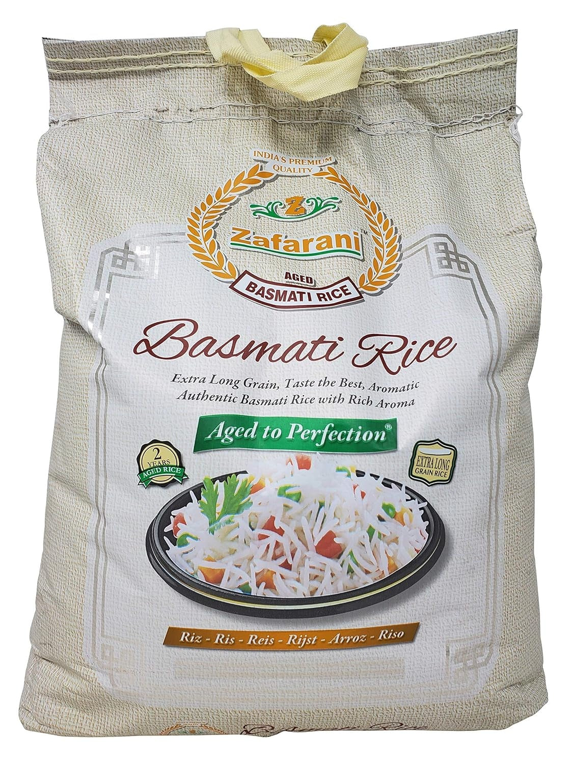 ZAFARANI BAS RICE 40LB