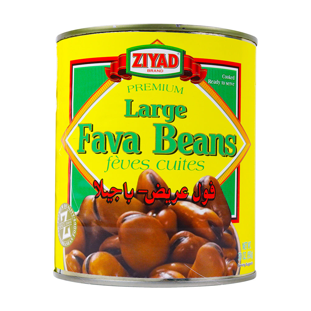 ZIY FAVA BEANS 16oz