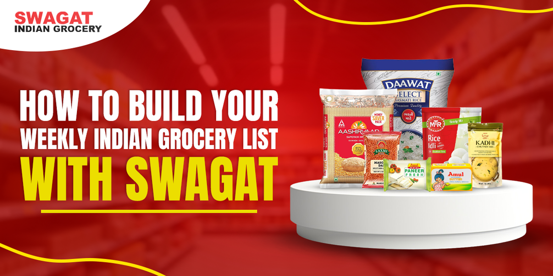 weekly indian grocery list