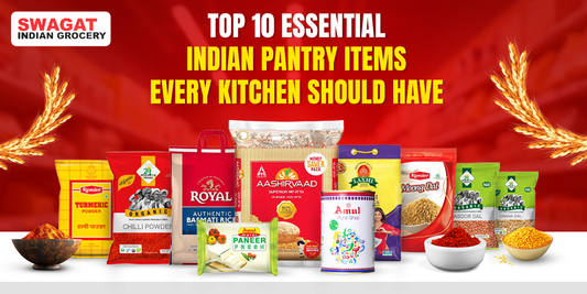 essential Indian pantry items