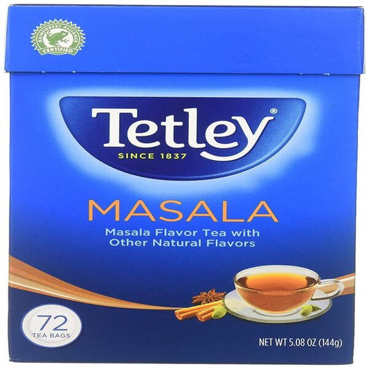 TETLEY MASALA TEA 72BG