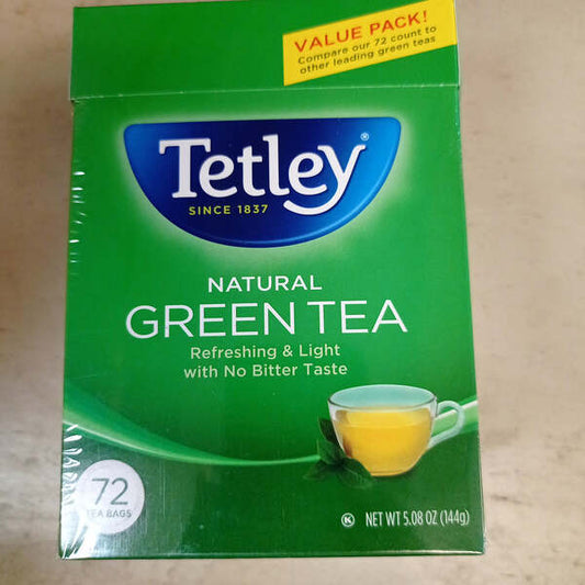 TETLEY GREEN TEA 72BG