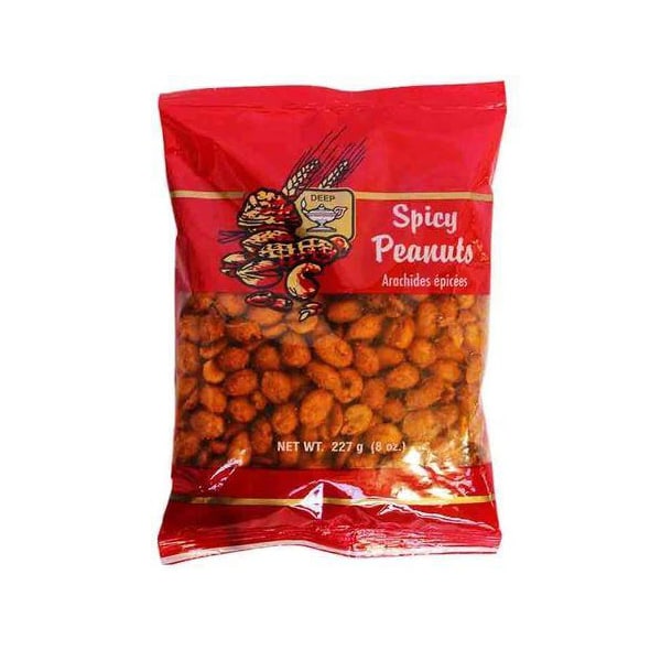 DEEP SPICY PEANUTS 8oz