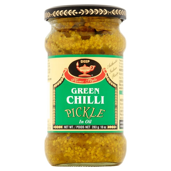 DEEP GREEN CHILI PICKLE 283G