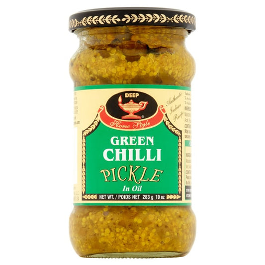 DEEP GREEN CHILI PICKLE 283G