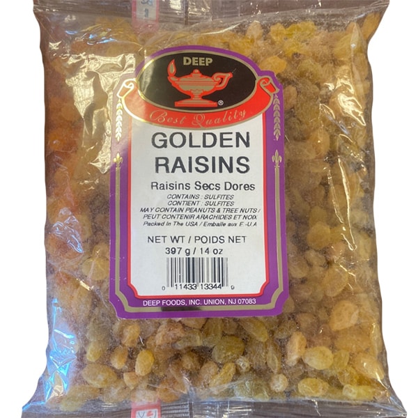 DEEP GOLDEN RAISINS 14OZ