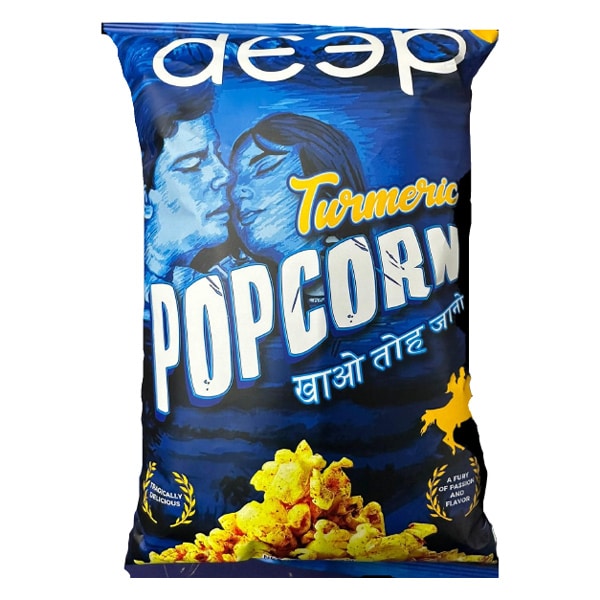 DEEP TURMERIC POPCORN 140G