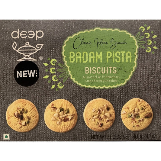 DEEP BADAM PISTA BISCUITS 400G