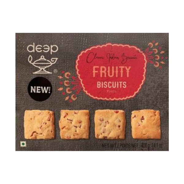 DEEP FRUITY BISCUITS 400G