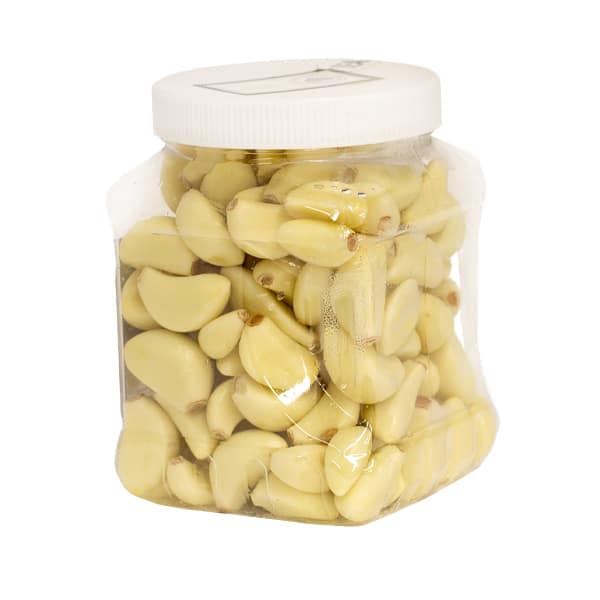 GARLIC PEELED JAR (1LB)