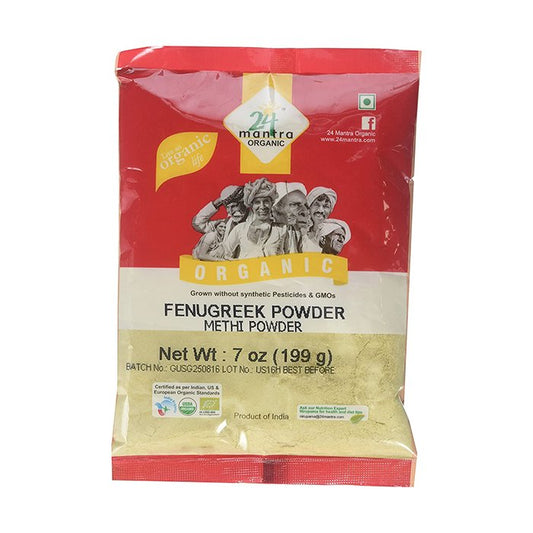 24MANTRA FENUGREEK POWDER 7OZ