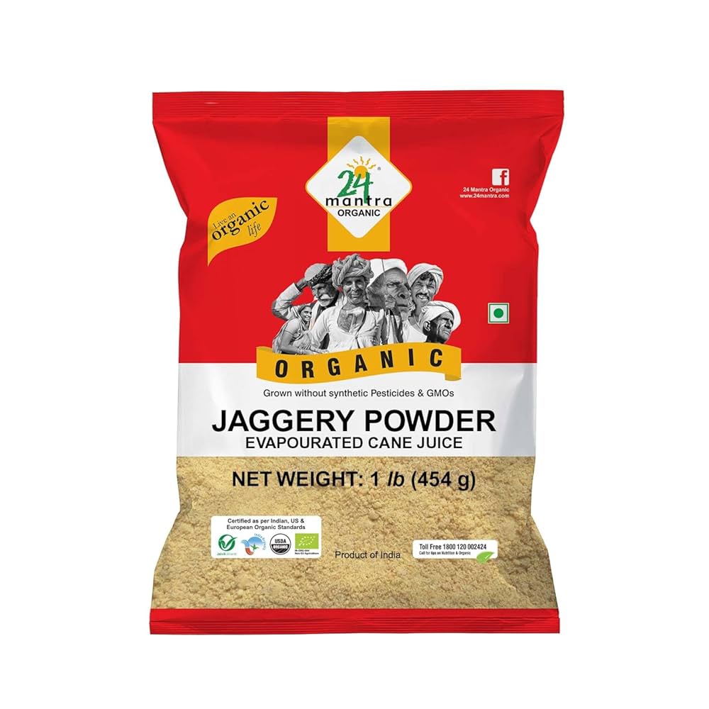 24MANTRA JAGGERY POWDER 1LB