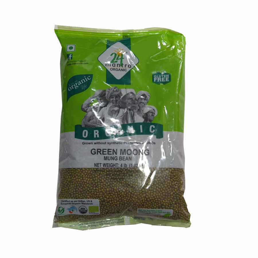 24MANTRA ORG GREEN MOONG 4LB