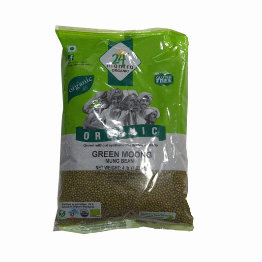 24MANTRA ORG GREEN MOONG 4LB