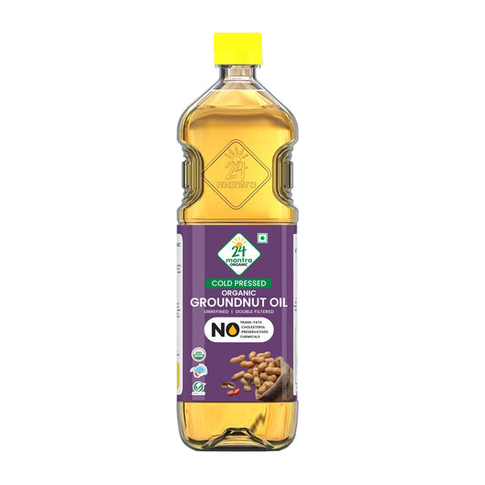 24MANTRA ORG GROUNDNUT OIL 1LT