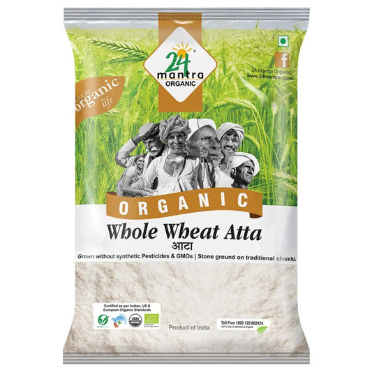 24MANTRA WHOLE WHEAT ATTA 20LB