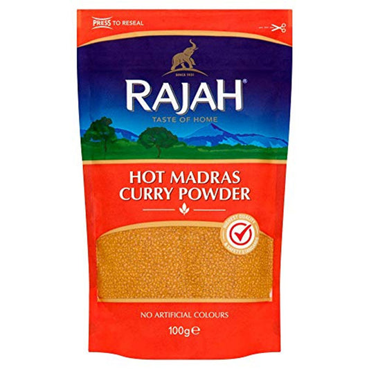 RAJAH RAJAH HOT MADRAS CURY PWD 100G