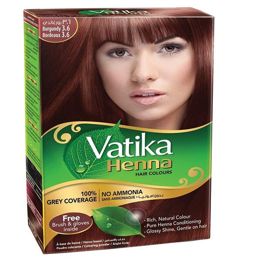 VATIKA BURGUNDY HAIR COLOR 60G