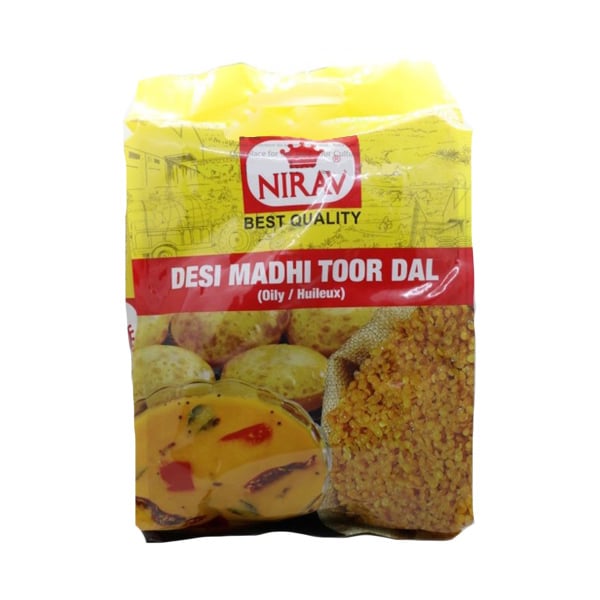 NIRAV MADHI TOOR DAL OILY