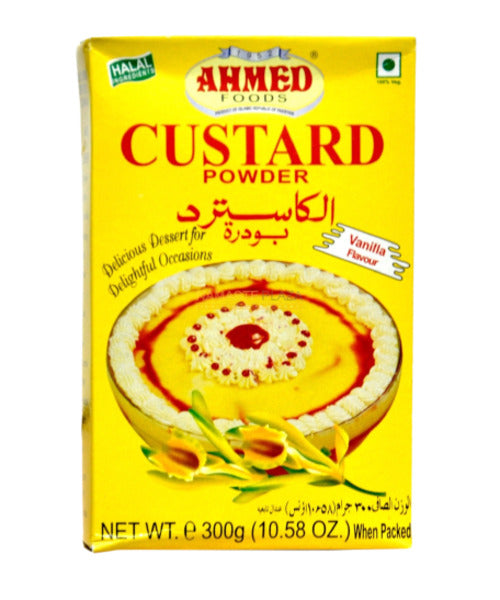 AHMED VANILLA CUSTARD POW 10OZ