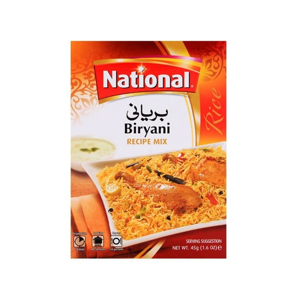 NATIONAL BIRYANI RECIPE MIX 45G