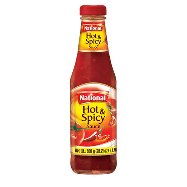 NATIONAL HOT &amp; SPICY SAUCE