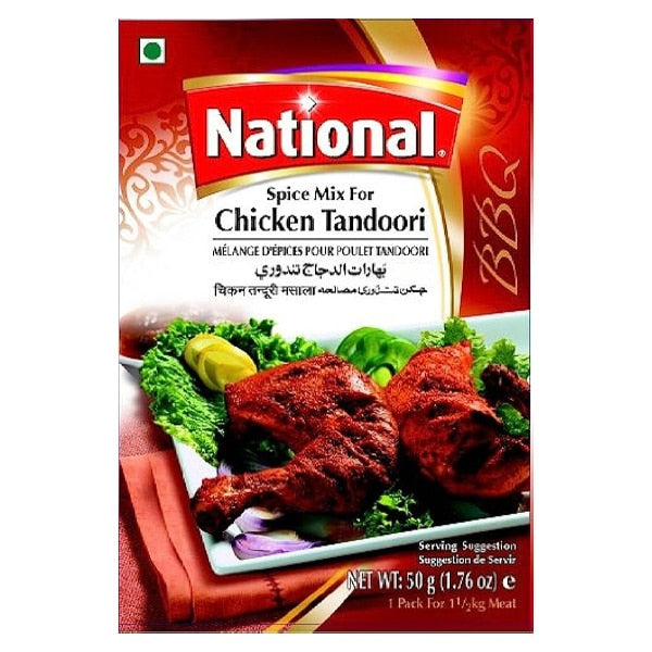 NATIONAL CHICKEN TANDOORI 50G