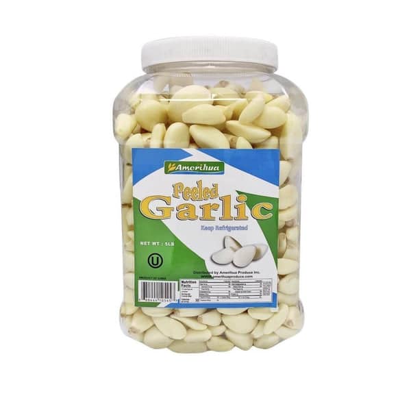 AMERIHUA FRESH PEELED GARLIC JAR