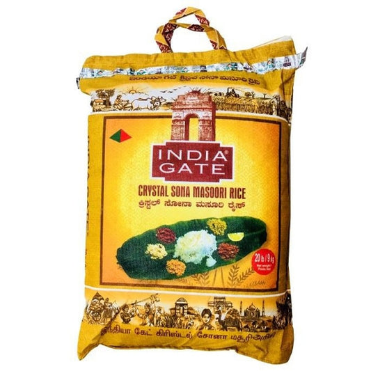 INDIA GATE CRYSTAL SONA MASOORI RICE