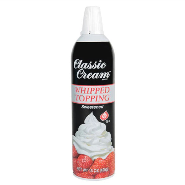 CLASSIC CREAM WHIPPED TOP 15OZ