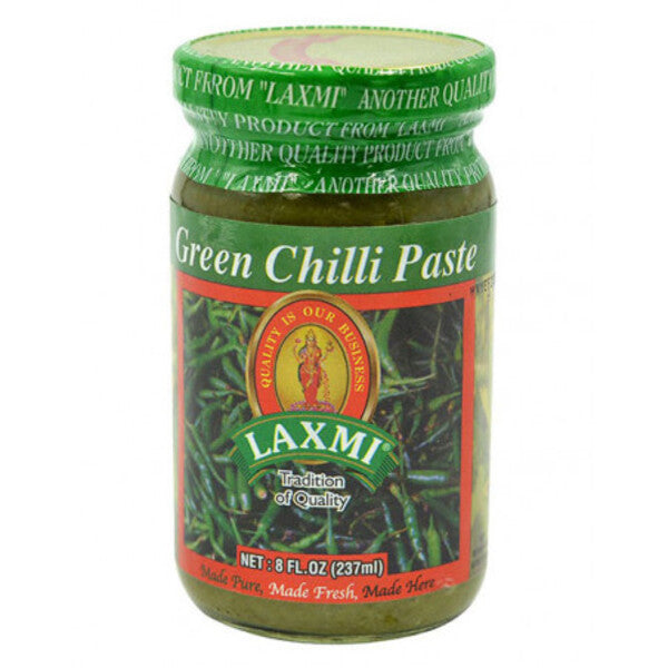 LAXMI GREEN CHILLI PASTE 8OZ